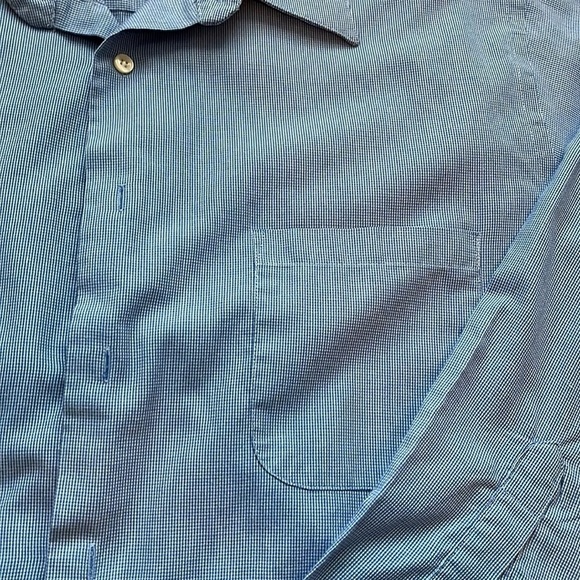 Geoffre Beene men’s button down dress shirt Size 17.5 - Picture 1 of 4